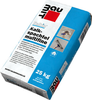 Le Kalkin Kalkspachtel multifine est disponible en sac en papier de 25 kg.
