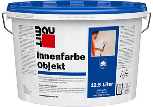 Image du produit : la peinture intérieure Objekt Baumit est disponible en seau de 14 l en blanc.