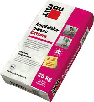 L'enduit de ragréage Extrem de Baumit est disponible en sac en papier de 25 kg.