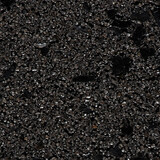 Dunkles Farbmuster Baumit Mosaikputz M 344 Vesuvius mit edlem Glimmereffekt.