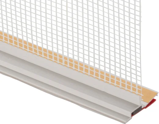 Eckschutzprofil mit Gewebe, ideal für saubere und stabile Kanten im Innen- und Außenbereich.