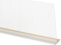 Produktbild von der Anputzleiste Compact-pro, die speziell für Fenster und Türen geeignet ist.