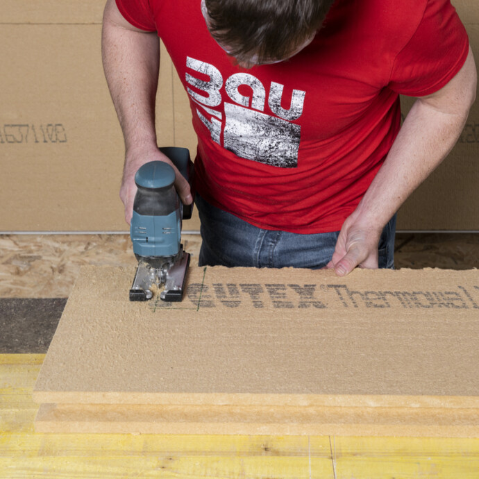 Découpe de chevrons