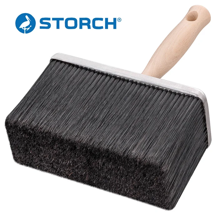 Pinceau de peinture maniable pour une application uniforme de la peinture murale, idéal pour les projets de bricolage et les rénovations.