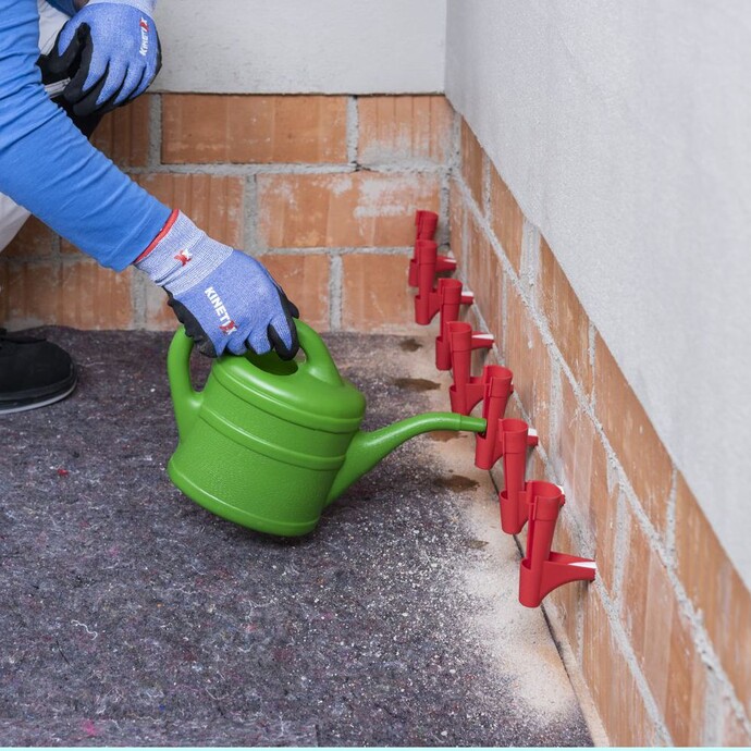 Humidifier les bâtonnets capillaires