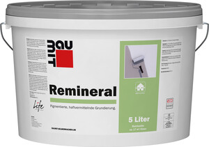 La couche de fond Remineral est disponible en seau plastique blanc de 5 litres.