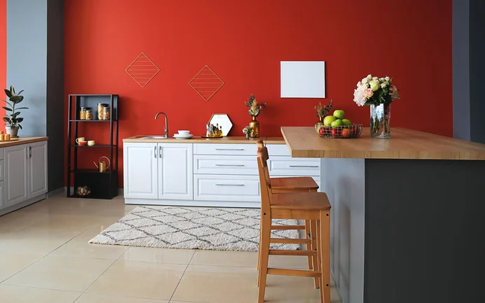 Les tons rouges signalent la chaleur, la joie et favorisent la créativité. Ils ont un effet stimulant et sont positifs.