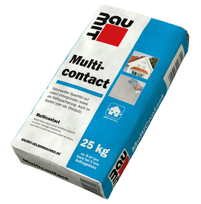Produktbild vom Baumit Multicontact im 25 kg Sack.