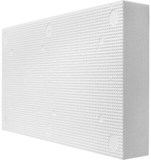 Die Baumit Sockel- und Perimeter-Dämmplatte 035 ist mit einer Dicke von 22 cm erhältlich.