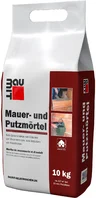 Le mortier de maçonnerie et d'enduit Baumit est disponible en sac en film plastique de 10 kg.