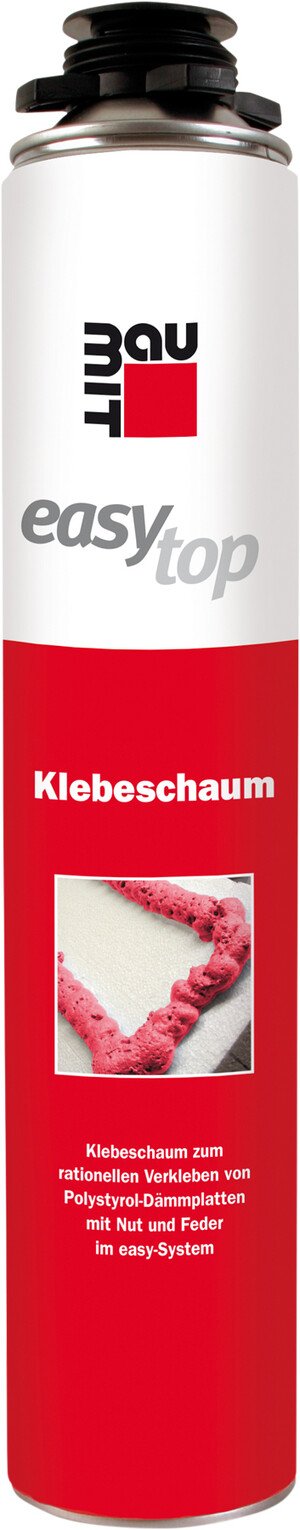 Der Baumit easytop Klebeschaum ist in der 750 ml Dose erhältlich.