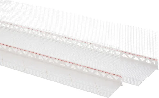 Le profil à insérer fait partie du système de profilés de socle Thermotop Evo.