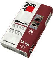 Le mortier réfractaire Baumit est disponible en sac en papier de 20 kg.