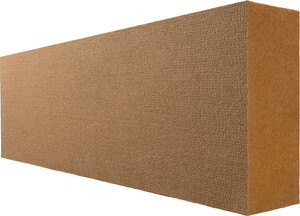 Le panneau d'isolation en fibres de bois Thermowall L est disponible par palette.
