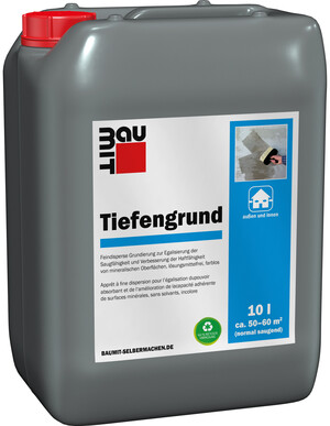 L'apprêt de fond Baumit est disponible en bidon plastique de 5 l.