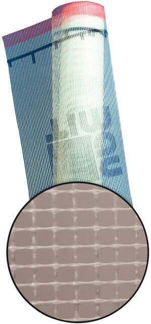 La toile d'armature Baumit 200 g/m² est disponible en rouleau de 50 m².