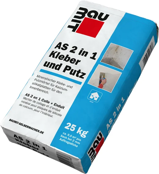 Der Putz Antischimmel 2 in 1 ist im 25 kg Papiersack erh&auml;ltlich und eco-zertifiziert.