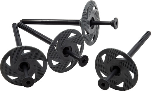 La cheville à visser Thermotop S1 short est disponible dans les longueurs de 60 à 100 mm.